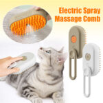 Escova a vapor 3 em 1 para cães e gatos