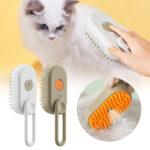 Escova a vapor 3 em 1 para cães e gatos – vista 7