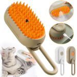 Escova a vapor 3 em 1 para cães e gatos – vista 5