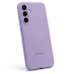 Capa de silicone para Samsung Galaxy S26 – violeta