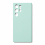 Capa de silicone para Samsung Galaxy S23 Ultra – verde-menta