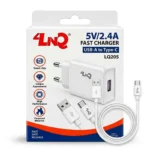 Carregador LNQ LQ205 5V/2,4A com cabo USB-C